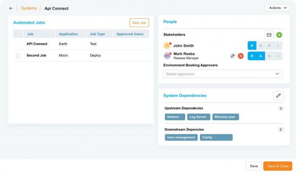 Test environment management